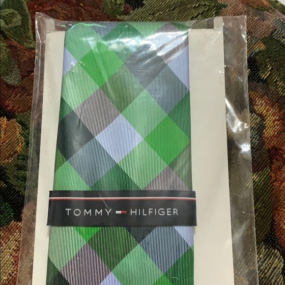 Tommy Hilfiger Silk Buffalo Tartan Tie - Picture 2 of 2